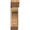 Ekena Millwork Merced Slat Rough Sawn Bracket w/ Offset Brace, Western Red Cedar, 8"W x 26"D x 30"H BKT0806X26X30MRC06RWR - alternate 2